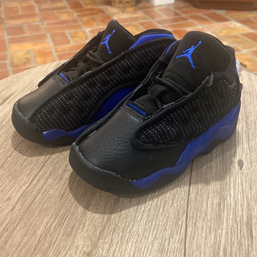 Jordan 13 Retro Black Hyper Royal (TD) 7c